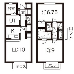 ガーデンプレイス　Bの物件間取画像